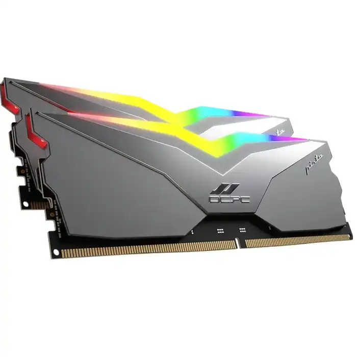 رم دسکتاپ DDR5 دو کاناله 4800 مگاهرتز CL40 او سی پی سی مدل MMPT2K32GD548C406 ظرفیت 32 گیگابایت