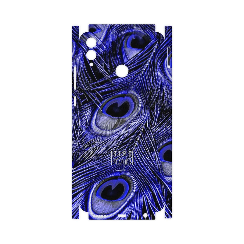 برچسب پوششی ماهوت مدل Purple Feather-FullSkin مناسب برای گوشی موبایل آنر 8X