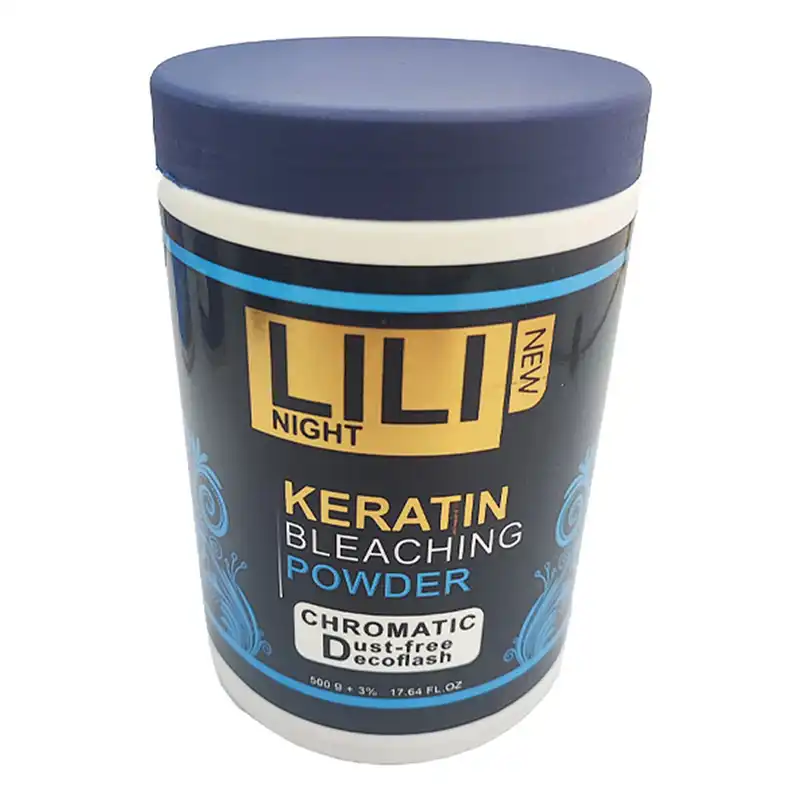 پودر دکلره لی لی نایت مدل keratin وزن 500 گرم