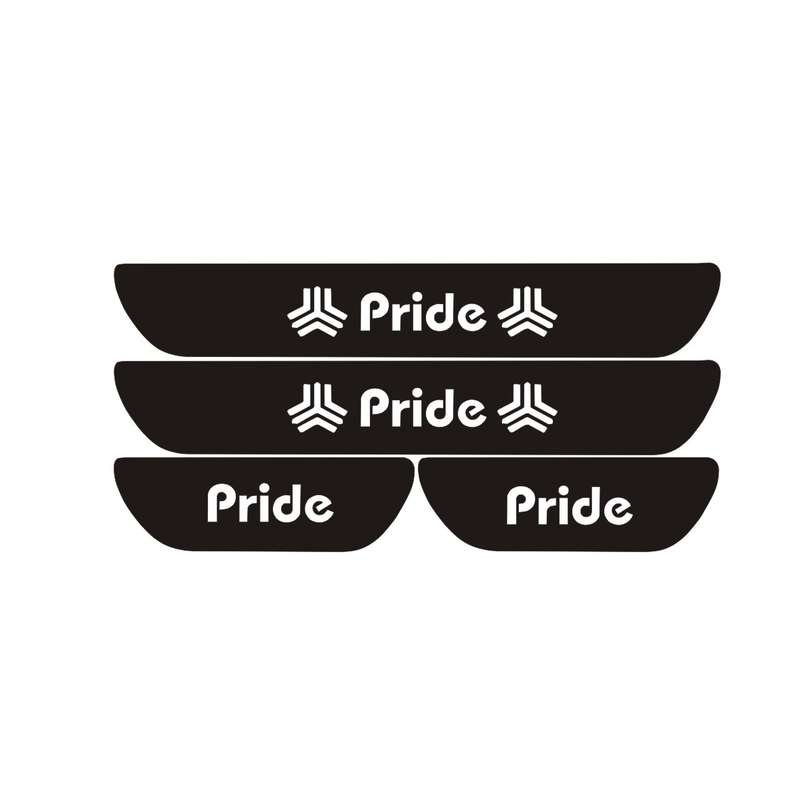 برچسب رکاب خودرو طرح prd1 کد 01 مجموعه 4 عددی