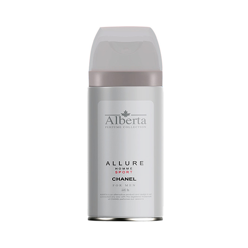 اسپری خوشبو کننده بدن مردانه آلبرتا مدل Allure Homme Sport حجم 150 میلی لیتر اسپری خوشبو کننده بدن مردانه آلبرتا مدل Allure Homme Sport حجم 150 میلی لیتر