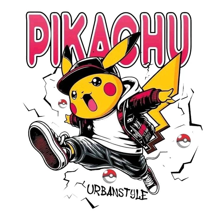 استیکر پارچه و لباس پاد آفرین مدل کارتونی کد S1614