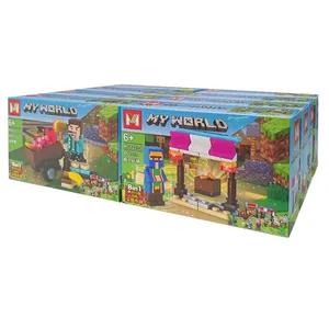 ساختنی طرح بازار ماینکرافت مدل MG1223 مجموعه 8 عددی