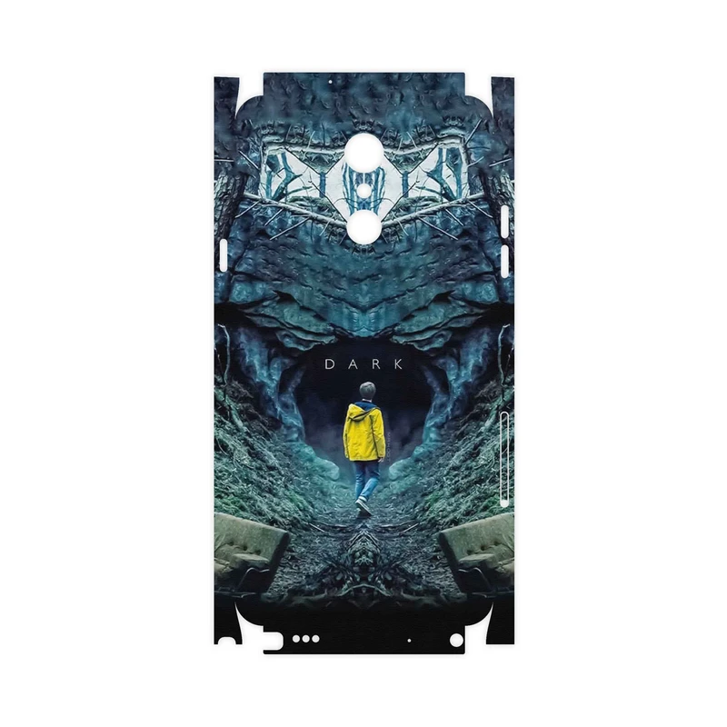 برچسب پوششی ماهوت مدل Dark-FullSkin مناسب برای گوشی موبایل ال جی Q Stylus