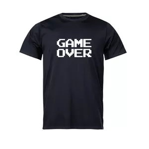 تی شرت آستین کوتاه مردانه مدل   game over_N1_0050