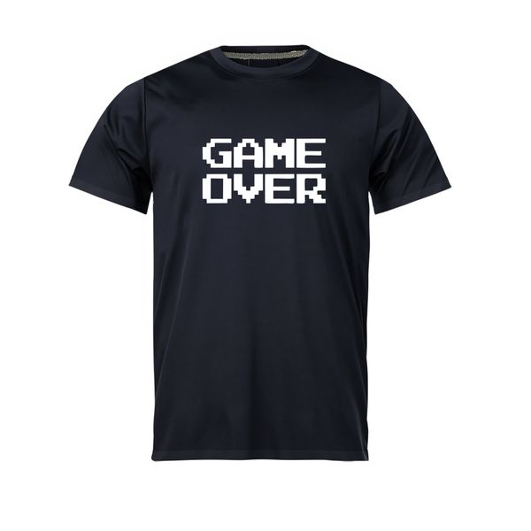 تی شرت آستین کوتاه مردانه مدل   game over_N1_0050