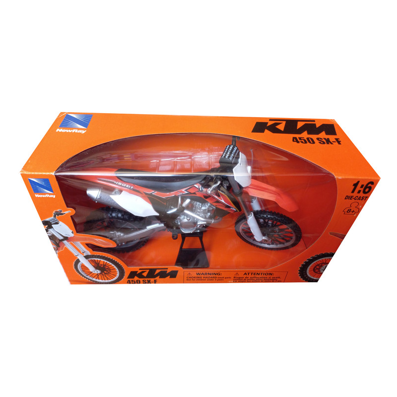 ماکت موتور نیو ری طرح کراس مدل KTM450SX-F ماکت موتور نیو ری طرح کراس مدل KTM450SX-F