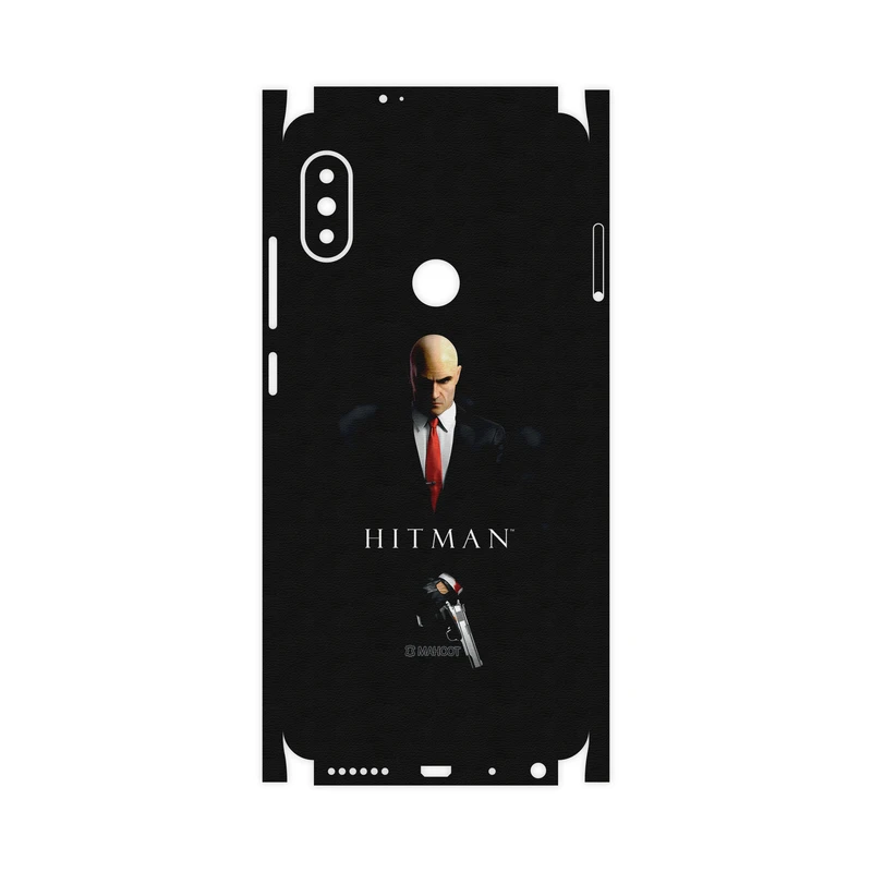 برچسب پوششی ماهوت مدل HITMAN-Game-FullSkin مناسب برای گوشی موبایل شیائومی Redmi Note 5 Pro