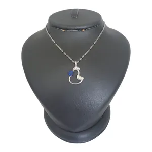 گردنبند نقره زنانه ترمه ۱ مدل مرغ آمین کد smed 1176