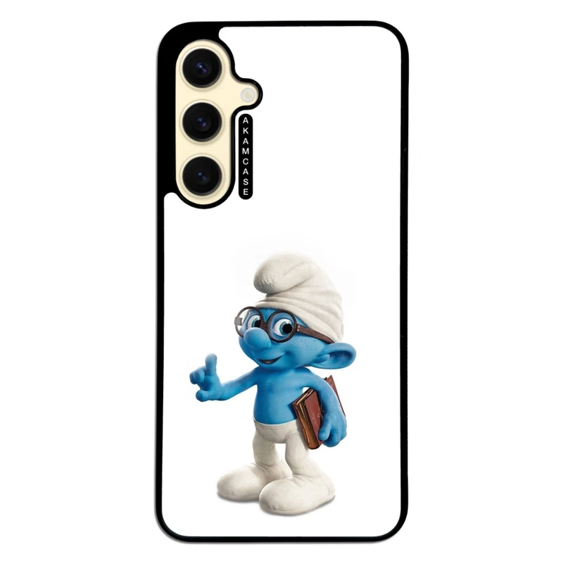 کاور آکام مدل AMC-WSGS24FE-SMURFS-19 مناسب برای گوشی موبایل سامسونگ Galaxy S24 FE
