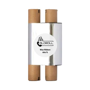 ریبون پرینتر لیبل زن الورول مدل WAX 60mm x 75m