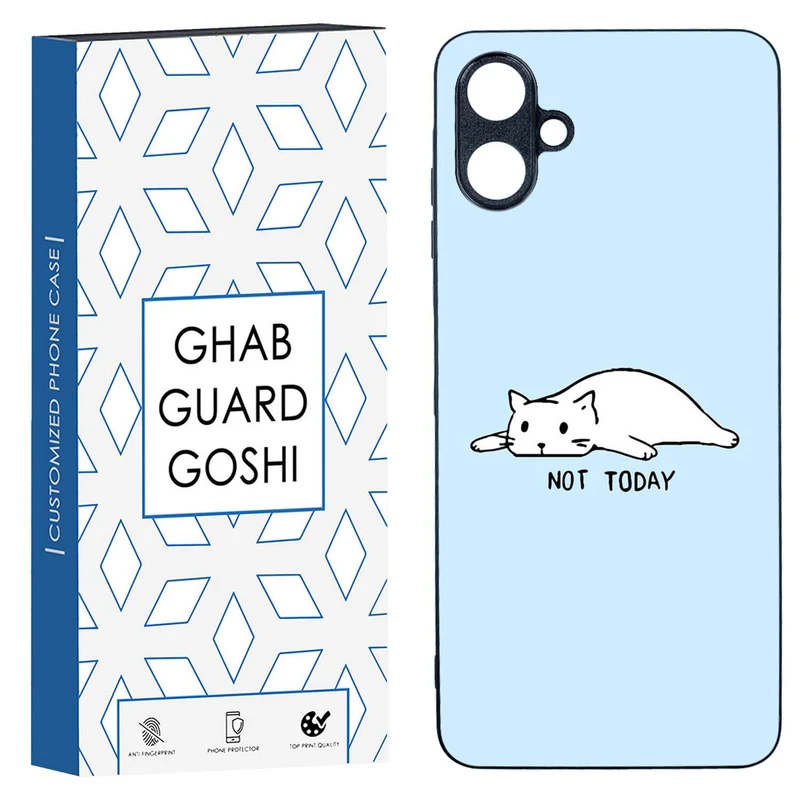 کاور قاب گارد گوشی طرح گربه کد TPU-002 مناسب برای گوشی موبایل سامسونگ  Galaxy A06