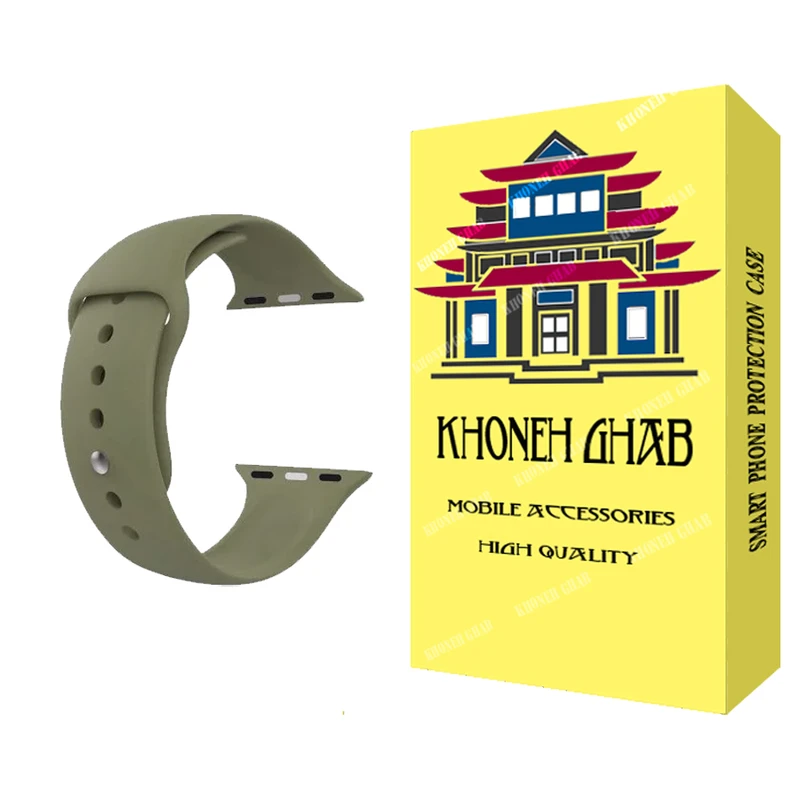 بند خونه قاب مدل BAND مناسب برای اپل واچ 45 / 44 / 42 میلی متری