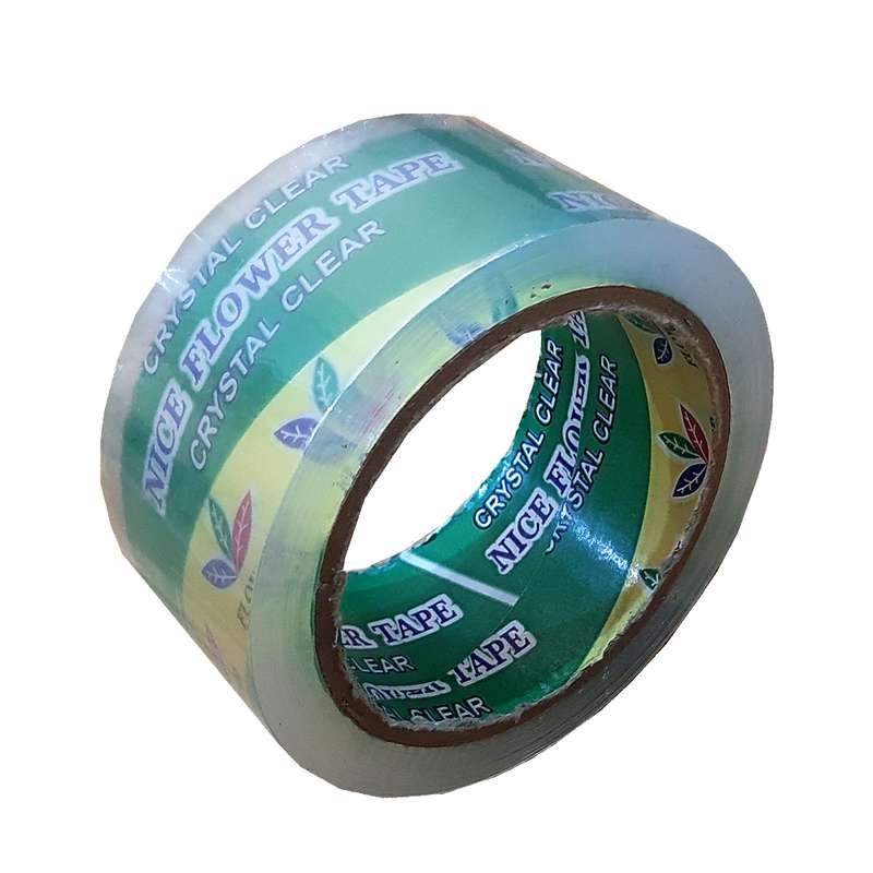  چسب پهن نایس فلاور  مدل شفاف عرض 5 سانتی متر بسته 6 عددی