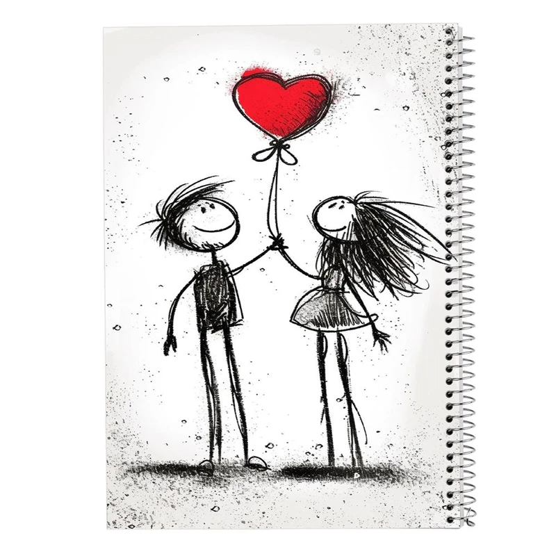 دفتر لیست خرید 50 برگ مدوپد مدل فانتزی کد DF16516