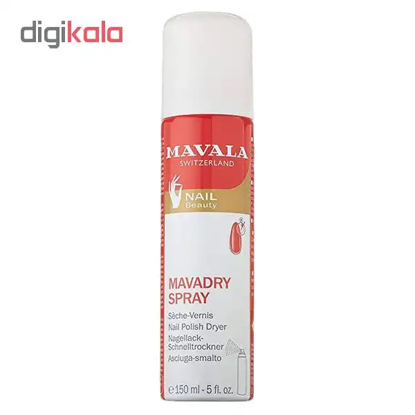 اسپری خشک کننده لاک ماوالا مدل Mavadry حجم 150 میلی لیتر
