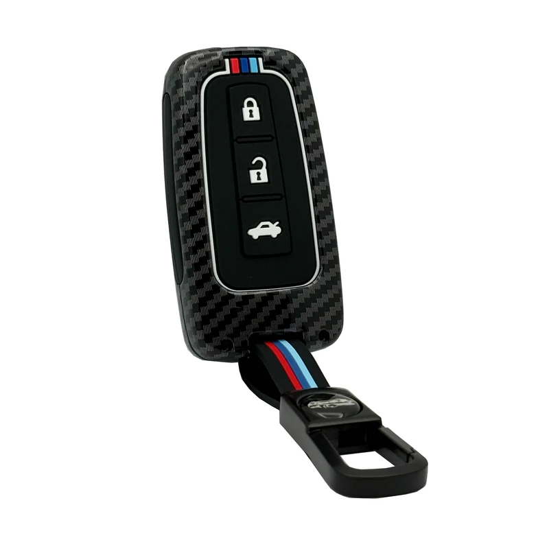 کاور ریموت و سوئیچ خودرو ام آر جی مدل A1050 طرح فلز کربن مناسب برای هایما S5