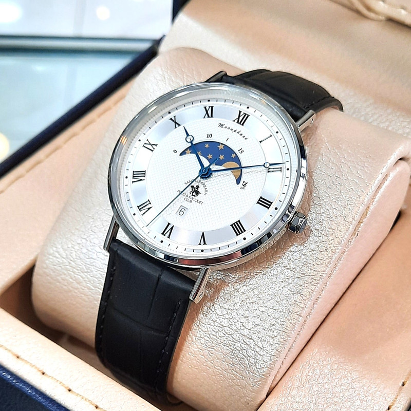 ساعت مچی عقربهای مردانه کوارتز سانتا باربارا پولو راکت کلاب مدل SB.4.10014-1