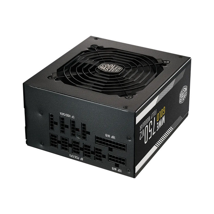 منبع تغذیه کامپیوتر کولر مستر مدل MWE Gold 750 V2 ATX 3.0