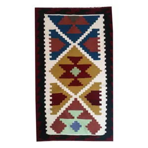 گلیم دستباف یک متری کد Anbaran-90x55