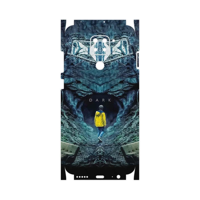 برچسب پوششی ماهوت مدل Dark-FullSkin مناسب برای گوشی موبایل شیائومی Redmi Note 9