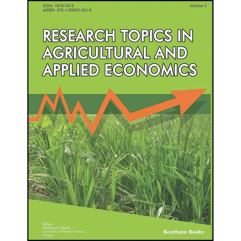 کتاب Research Topics in Agricultural and Applied Economics اثر Anthony N. Rezitis انتشارات بله