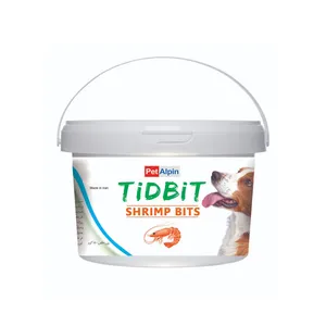 غذای تشویقی سگ تیدبیت مدل Shrimp bits وزن 180 گرم