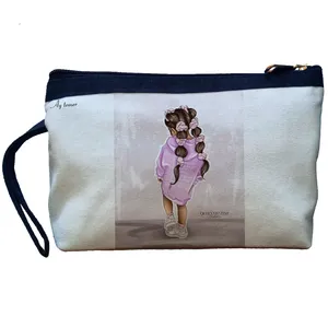 کیف لوازم آرایش زنانه آی تمر مدل دختر بچه بامزه کد 192