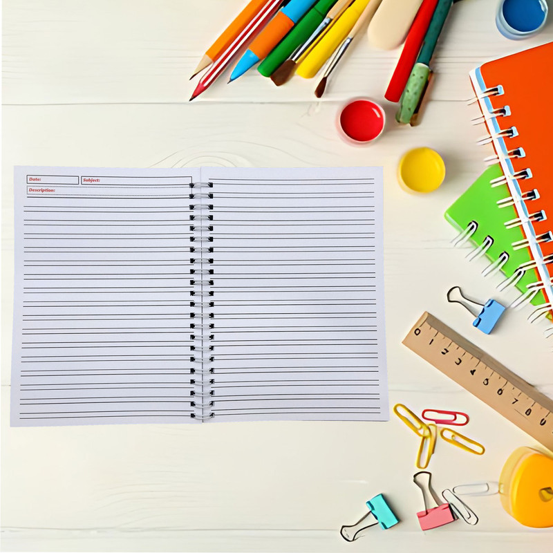 دفتر زبان 60 برگ مدل گروه موسیقی بلک پینک کد 070