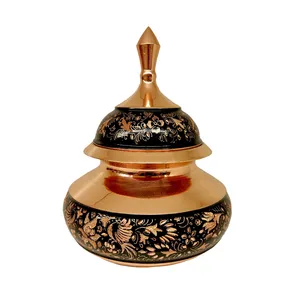 شکلات خوری مسی مدل تراش کد 18
