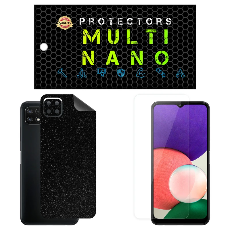 محافظ صفحه نمایش مولتی نانو مدل X-SFG مناسب برای گوشی موبایل سامسونگ Galaxy A22s 5G به همراه برچسب پوششی