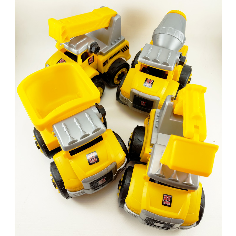 اسباب بازی مدل راه سازی مجموعه 4 عددی