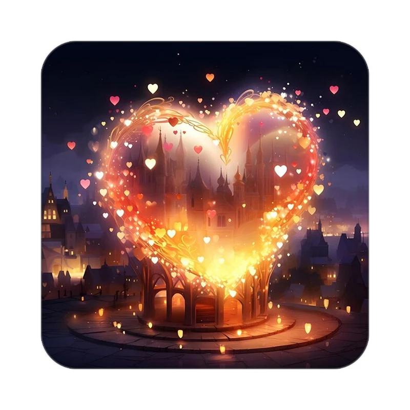 زیر لیوانی کاکتی مدل عاشقانه کد mp11001