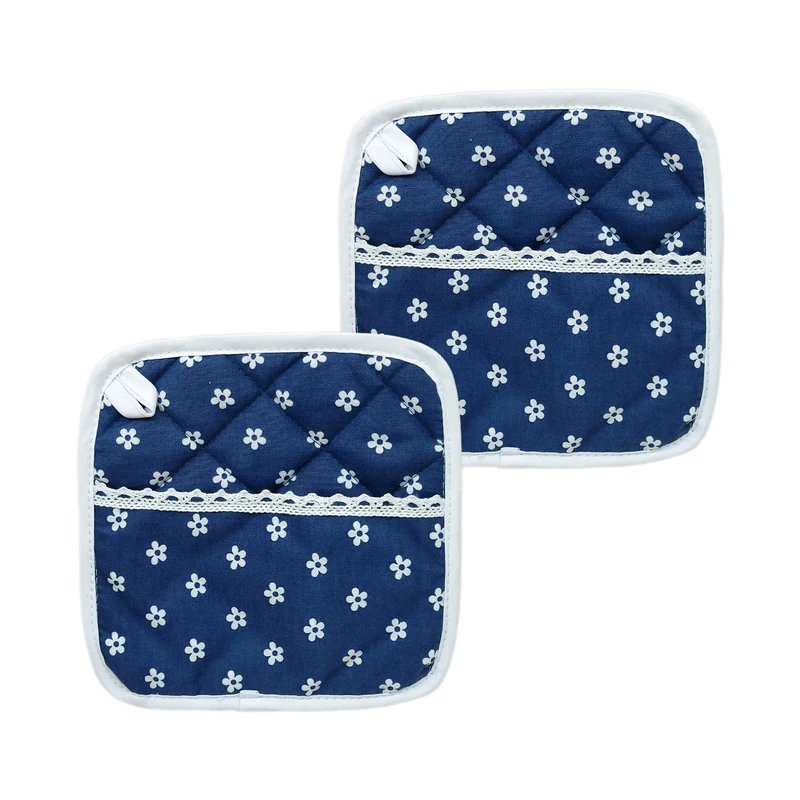 دستگیره قابلمه مدل گل پنج پر کد 33 بسته دو عددی