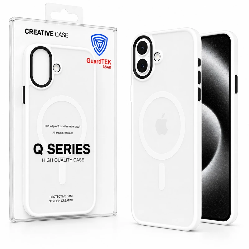 کاور گاردتک اساک مدل QMag مناسب برای گوشی موبایل اپل iPhone 17