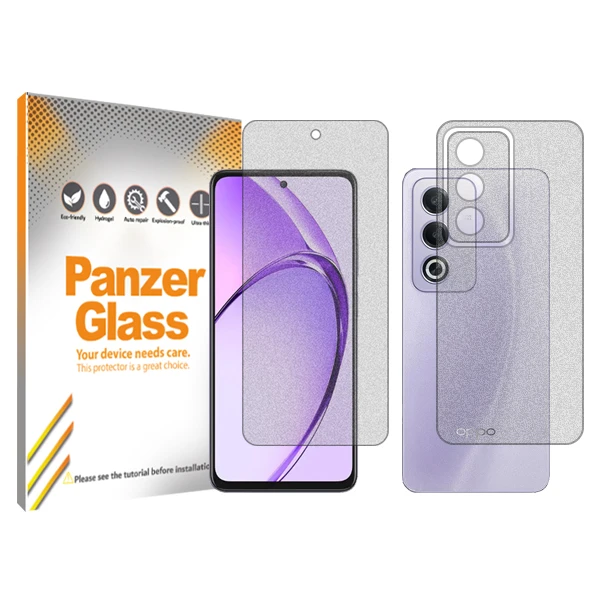 محافظ صفحه نمایش مات پنزر گلس مدل Resistant‌ مناسب برای گوشی موبایل اوپو   A80 به همراه محافظ پشت گوشی