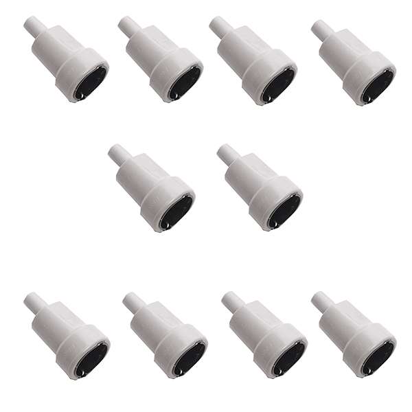 مادگی دوشاخه فرحان الکتریک مدل MAB.10 بسته ده عددی