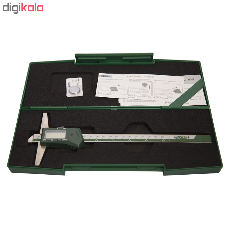 کولیس عمق سنج اینسایز کد 1141.200A گستره 200-0 میلی متر