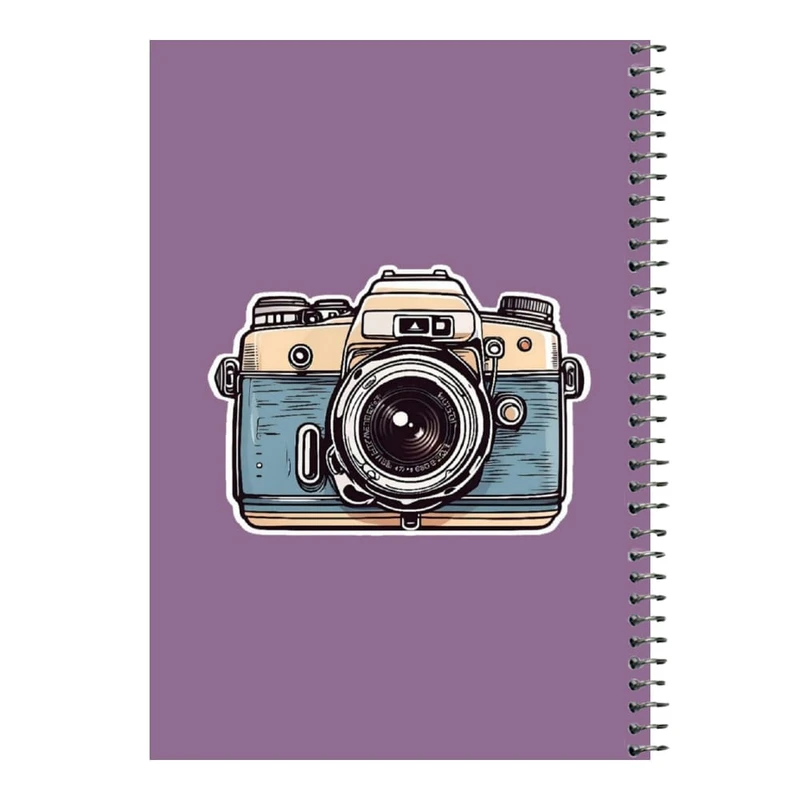 دفتر مشق 80 برگ اس جی مدل دوربین     