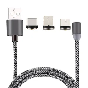 کابل تبدیل USB به microUSB / USB-C / لایتنینگ سمگپرس مدل مگا طول یک متر