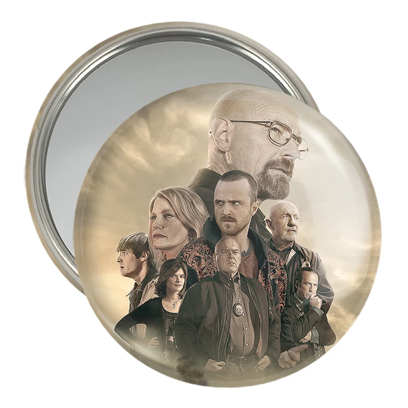 آینه جیبی خندالو مدل سریال بریکینگ بد Breaking Bad  کد 3167