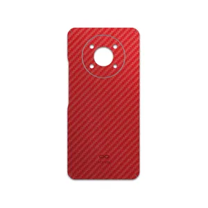 MAHOOT Red-Fiber Cover Sticker for Honor X9 5G