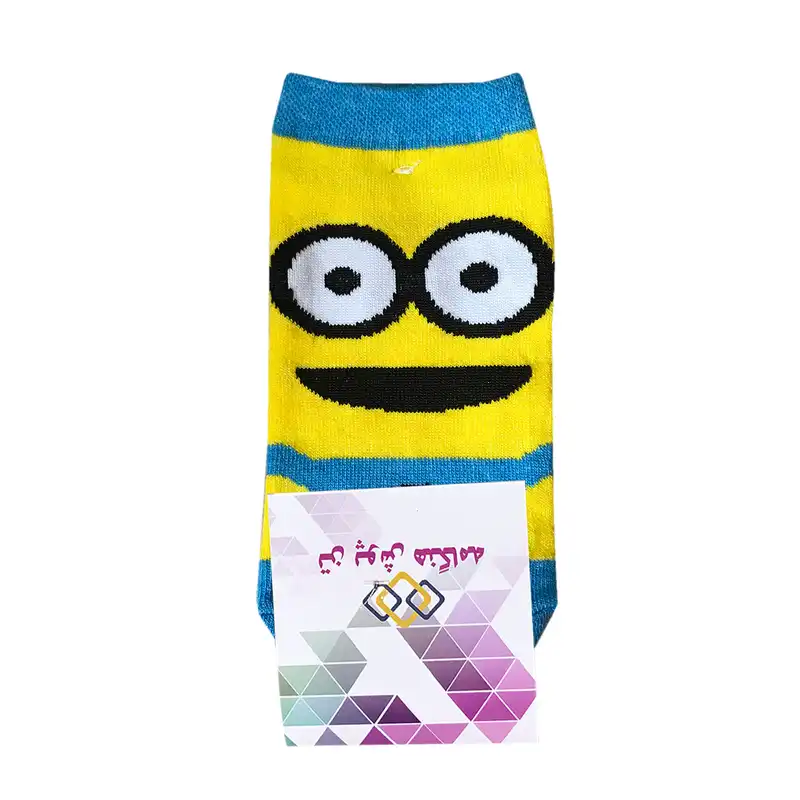 جوراب بچگانه تن پوش هنگامه مدل مینیون کد Z-001