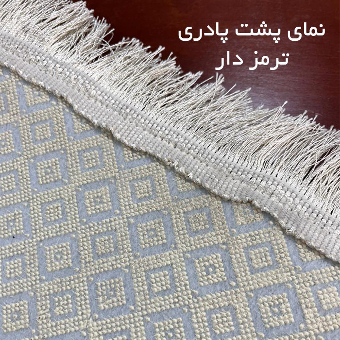 فرش پارچهای ریحانلوکس مدل بیضی کد PB14 فرش پارچهای ریحانلوکس مدل بیضی کد PB14