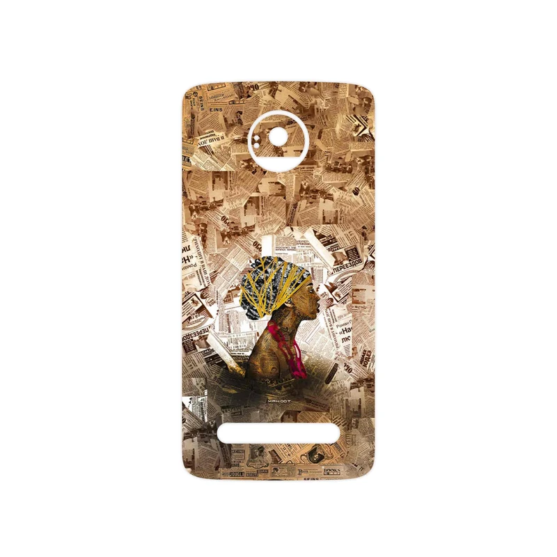 برچسب پوششی ماهوت مدل Collage of African Women مناسب برای گوشی موبایل موتورولا Moto Z2 Play