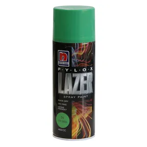  اسپری رنگ سبز کاهویی رنگ نیپون مدل Lazer حجم 400 میلی لیتر