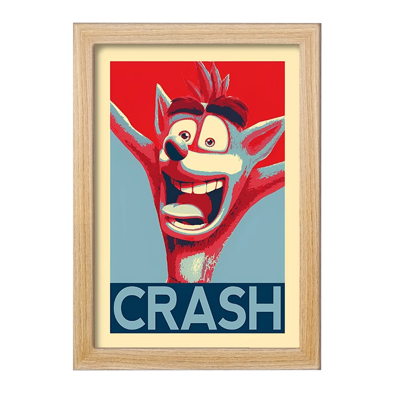 تابلو خندالو مدل کراش (Crash) کد F6491