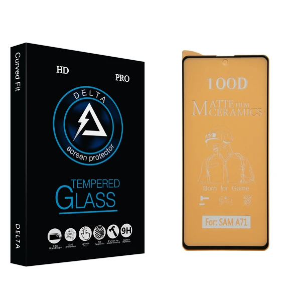 محافظ صفحه نمایش مات دلتا مدل HD مناسب برای گوشی موبایل شیائومی Redmi Note 9S