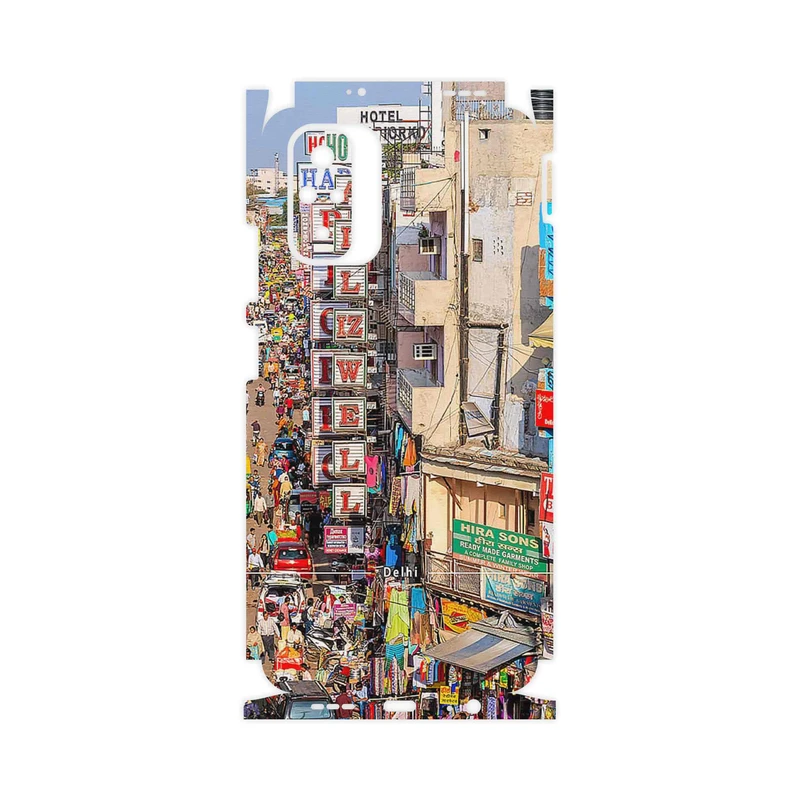 برچسب پوششی ماهوت مدل City of Delhi-FullSkin مناسب برای گوشی موبایل شیائومی Redmi Note 10s