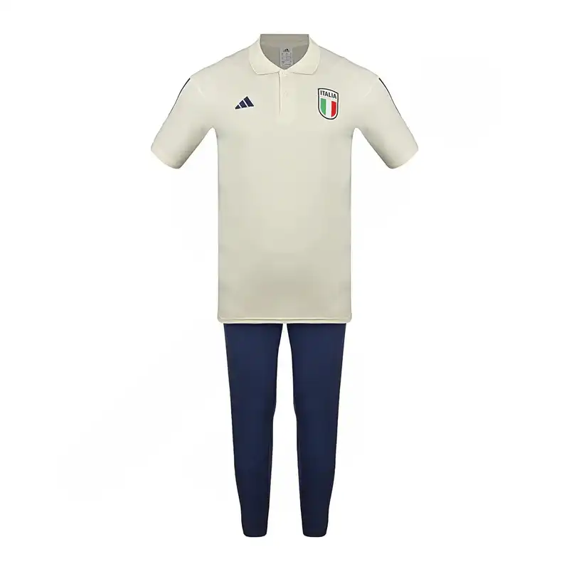 ست پولوشرت آستین کوتاه و شلوار ورزشی مردانه مدل ایتالیا کد 2023 W